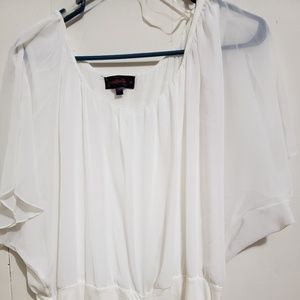 Sheer, Casual Top